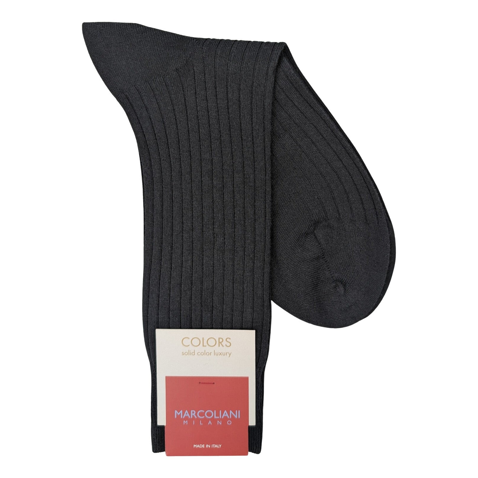 Marcoliani 2740 Extra Fine Merino Ribbed Dress Socks