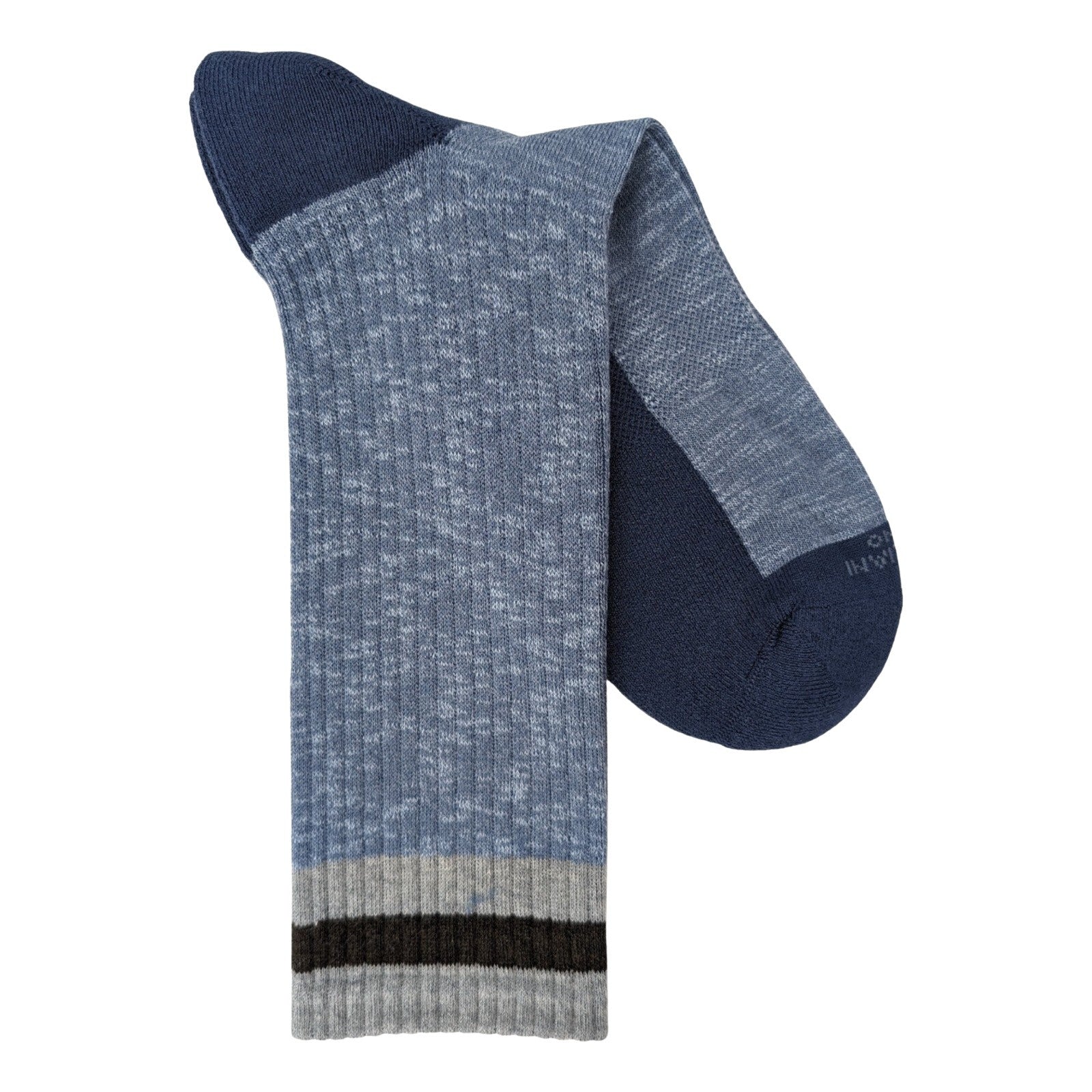 Marcoliani 4672 Soft Pima Cotton Ribbed Textured Sneaker Socks