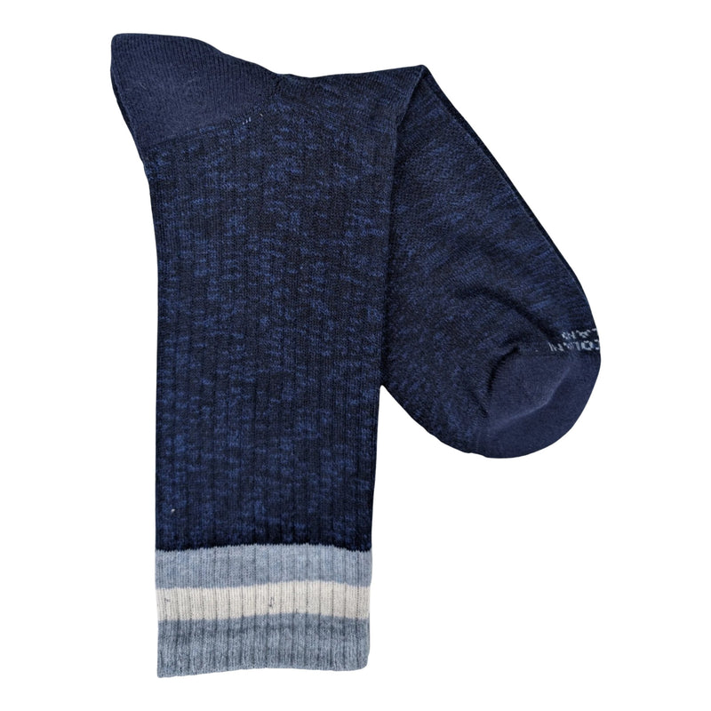 Marcoliani 4672 Soft Pima Cotton Ribbed Textured Sneaker Socks