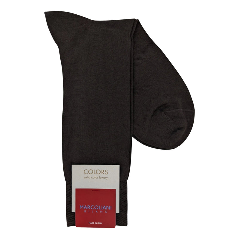 Marcoliani 3868 Pima Cotton Lisle Classic Plain Dress Socks
