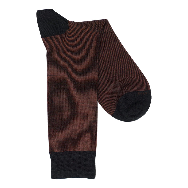 Marcoliani 4510 Extrafine Merino Micro Stripes Pattern Socks