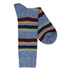 Marcoliani 4522 Eclectic Stripe Cotton Blend Socks