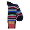 Marcoliani 4633 Pima Cotton Lisle Multi Stripe Socks