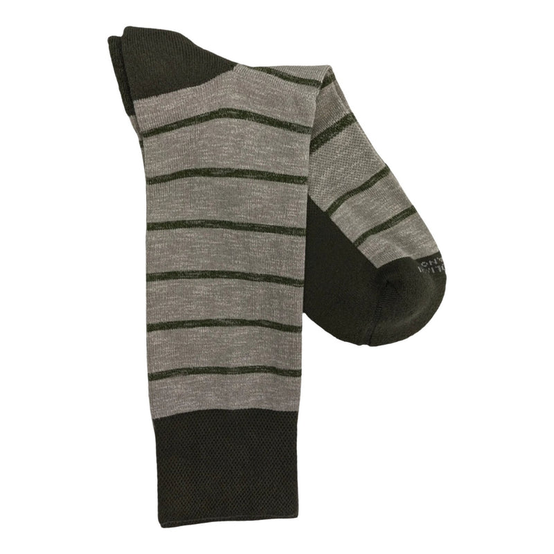 Marcoliani 4790 Soft Pima Cotton Classic Stripe Sneaker Socks