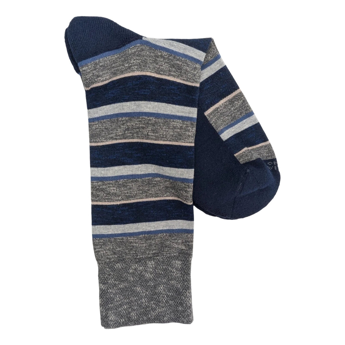 Marcoliani 4793 Soft Pima Cotton Como Stripe Sneaker Socks