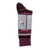 Marcoliani 4793 Soft Pima Cotton Como Stripe Sneaker Socks