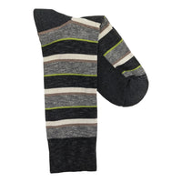 Marcoliani 4793 Soft Pima Cotton Como Stripe Sneaker Socks
