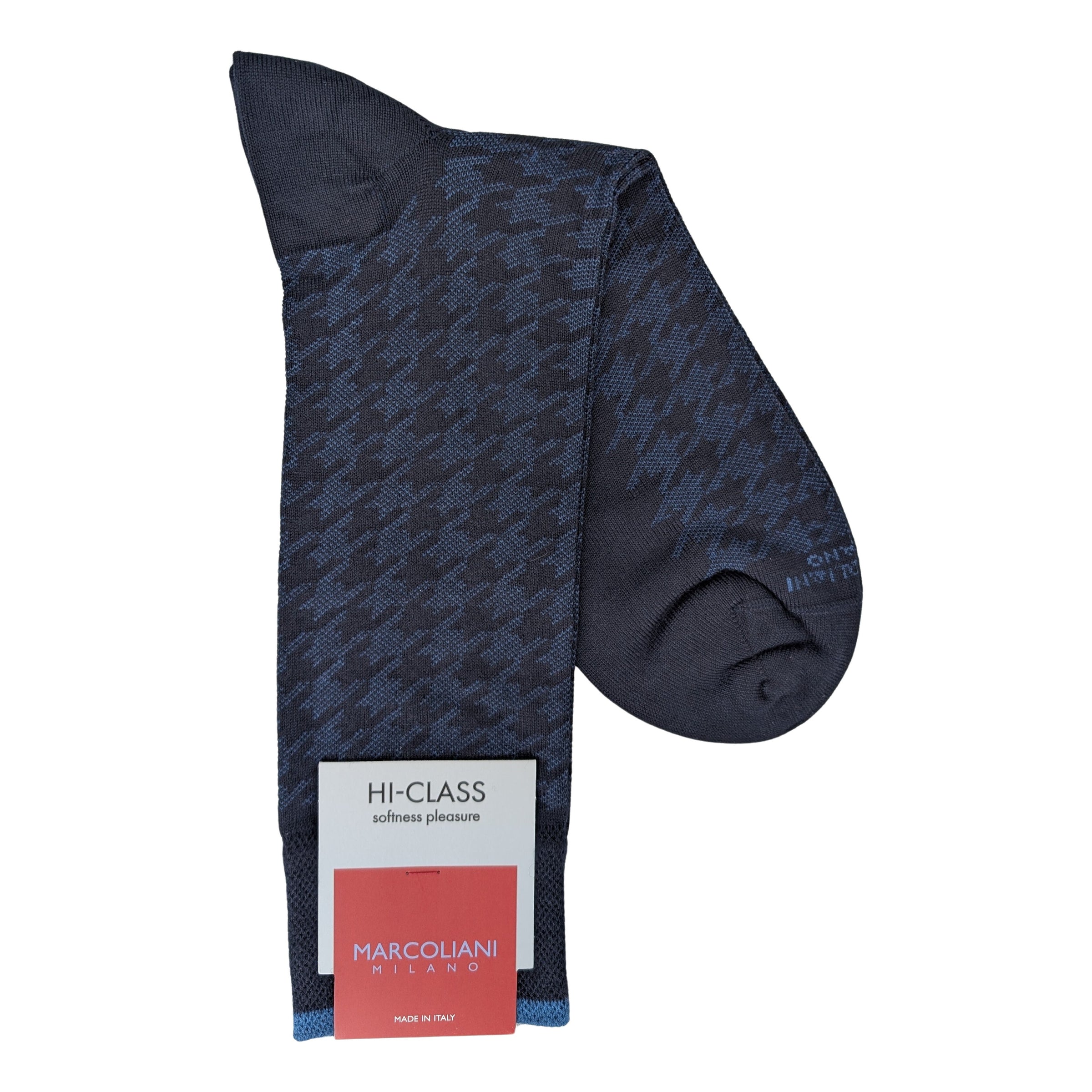 Marcoliani 4809 Mousse of Modal Houndstooth Socks
