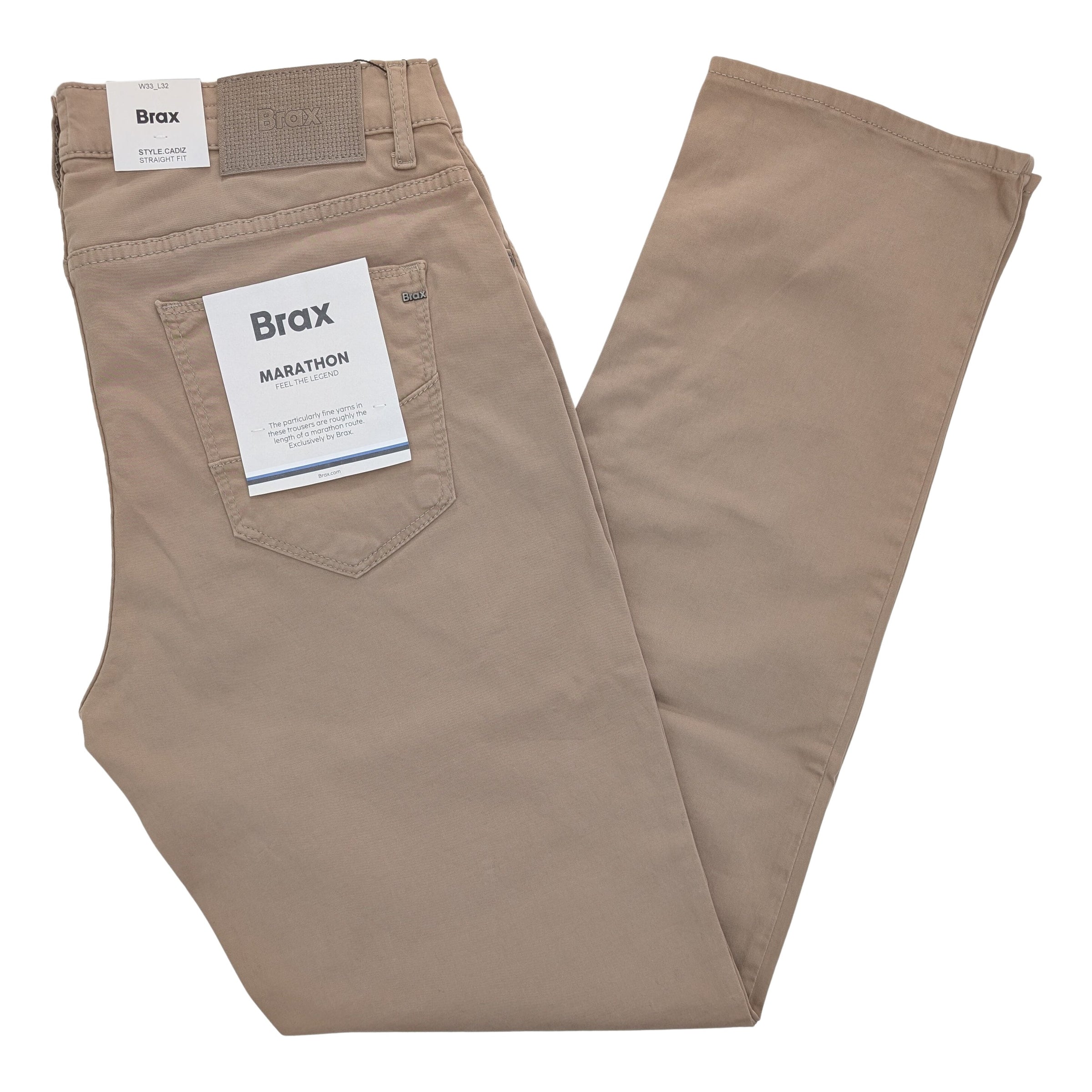 BRAX Cadiz Straight Fit Marathon Flex Pants
