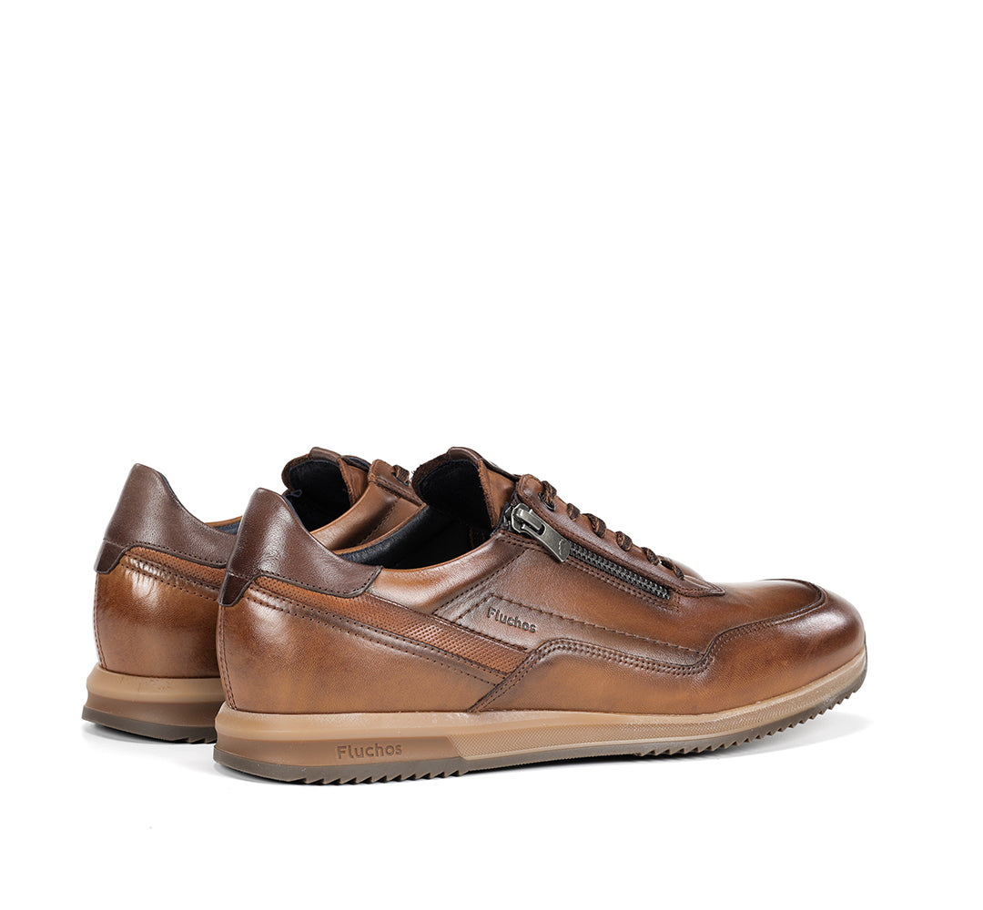 Fluchos Samir Leather Zip Sneakers