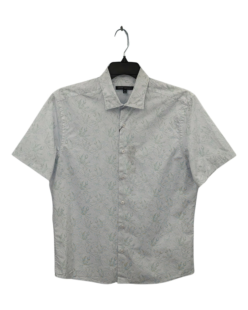 Robert Barakett Robert Barakett Leaf Woven SS Shirt