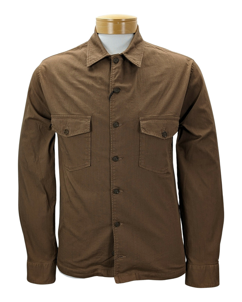 Borelio Borelio Napoli Garment Dye Cotton Overshirt