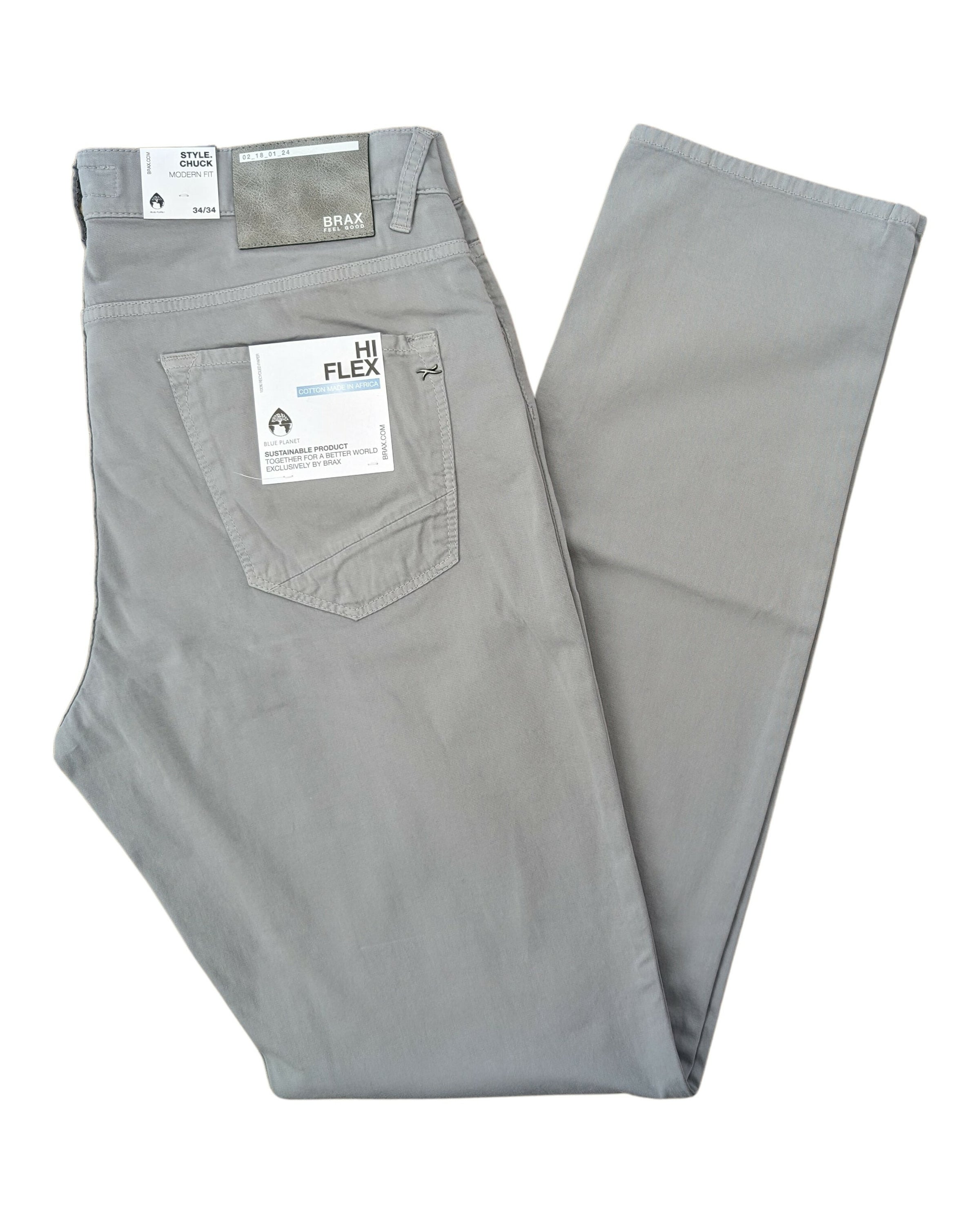 BRAX Chuck Modern Fit Hi-Flex Lightweight 5 Pocket Pants – Seattle ...