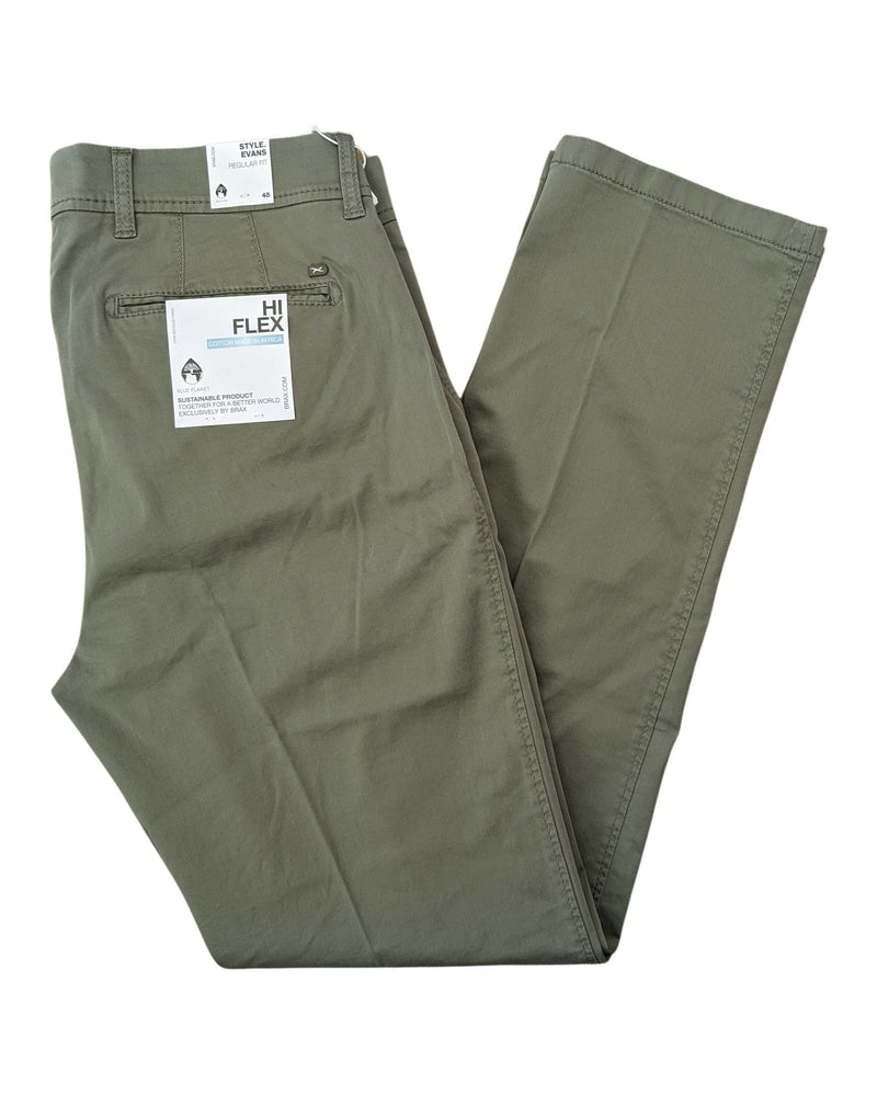 BRAX BRAX Evans Hi-Flex Cotton Chino Pants