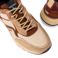 Pikolinos Aranda 6374 Leather and Suede Sneakers