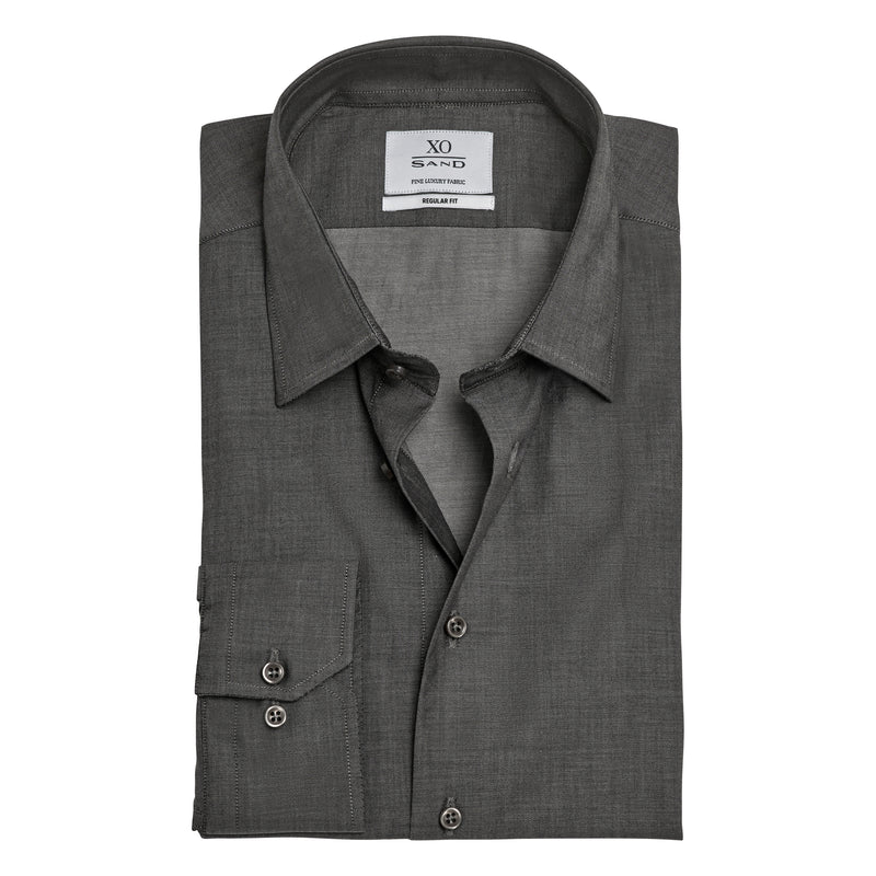 Sand Copenhagen Modern Fit Gordon Woven Denim Shirt