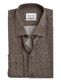 Sand Copenhagen State Micro Print Pattern Shirt