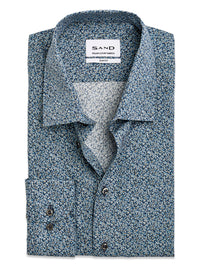 Sand Copenhagen State Micro Print Pattern Shirt