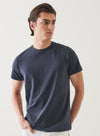 Patrick Assaraf Peruvian Pima Cotton SS Crew Neck T-Shirt