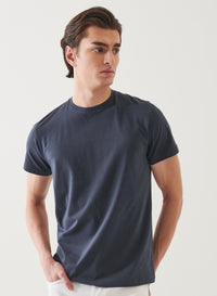 Patrick Assaraf Peruvian Pima Cotton SS Crew Neck T-Shirt