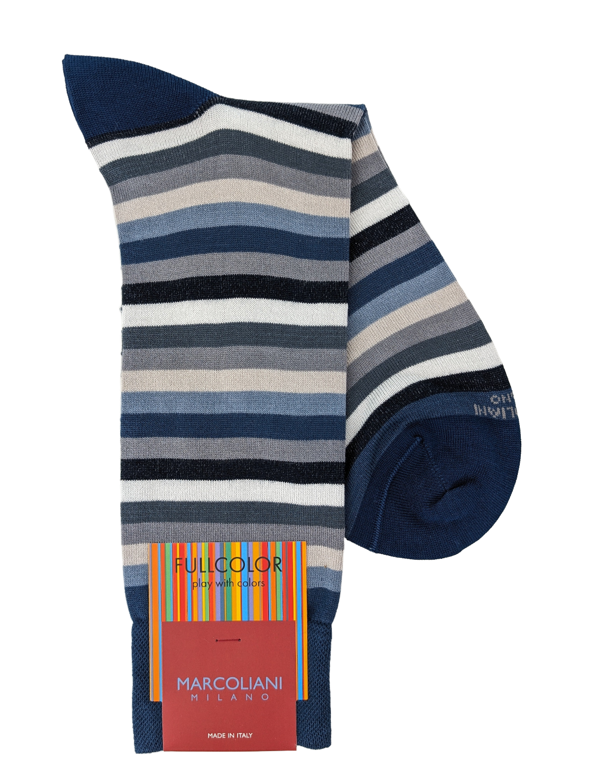 Marcoliani 4701 Luxury Soft Modal Blend Stripe Socks