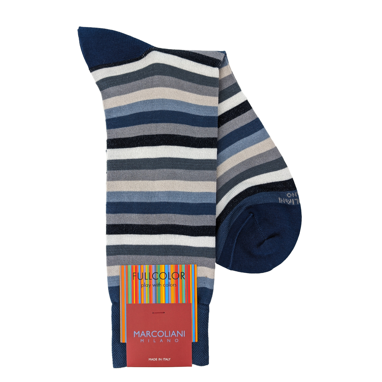 Marcoliani 4701 Luxury Soft Modal Blend Stripe Socks