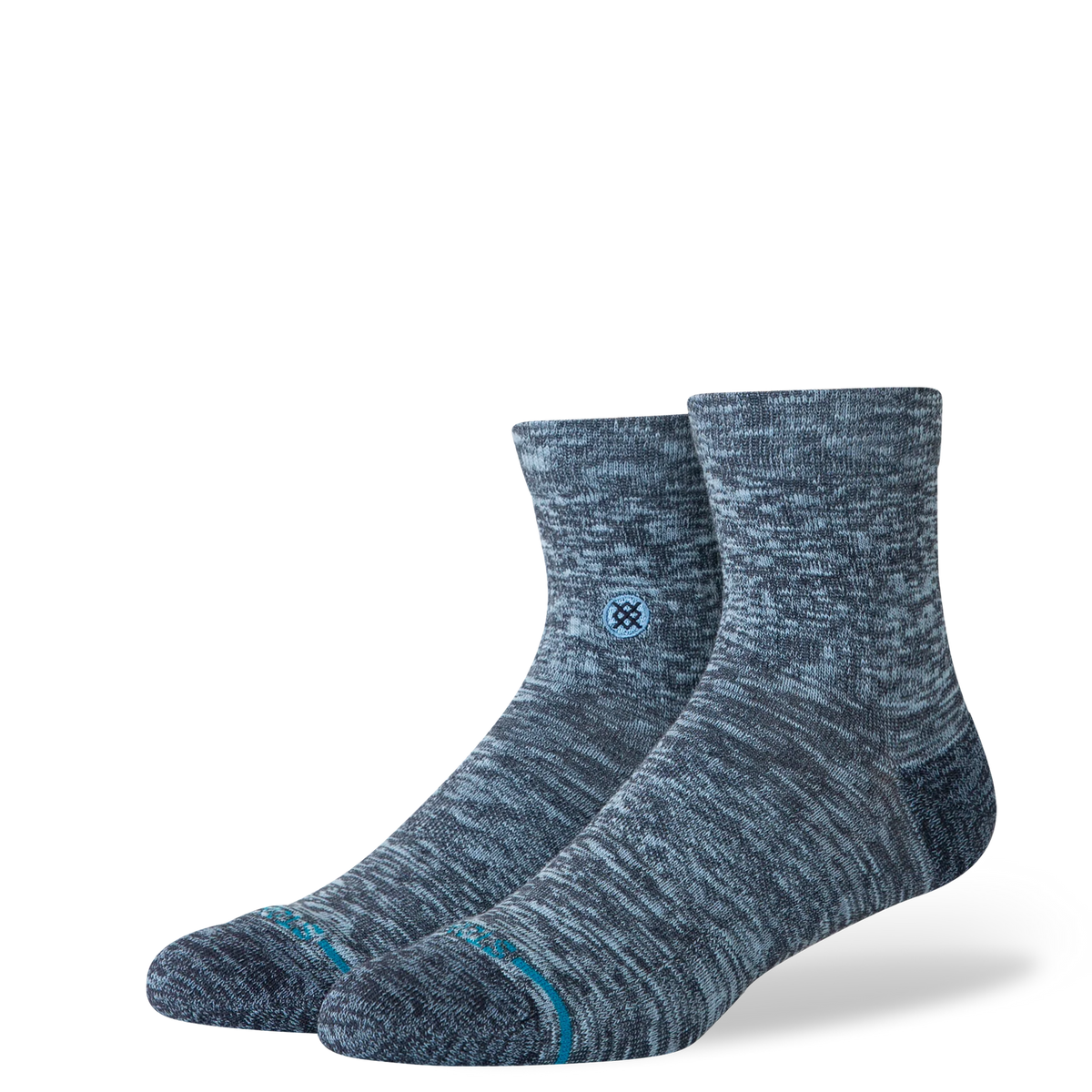 Stance Slub Combed Cotton Mid Cushion Quarter Height Socks