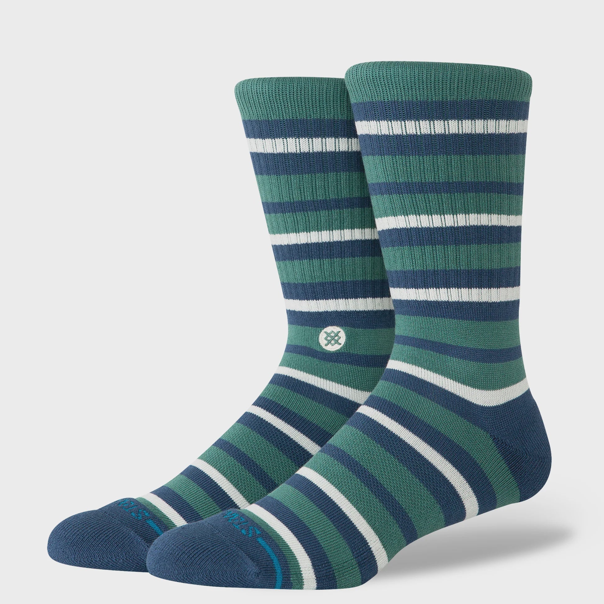 Stance Brett Mid Cushion Combed Cotton Crew Socks