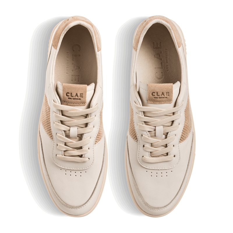 CLAE Davis Leather Court Sneakers