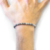 Anchor & Crew Atrato Silver and Stone Bracelet