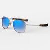 Randolph Engineering Aviator Matte Chrome Sunglasses