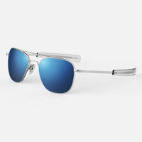 Randolph Engineering Aviator Matte Chrome Sunglasses