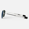 Randolph Engineering Aviator 22k White Gold Sunglasses
