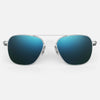 Randolph Engineering Aviator Matte Chrome Sunglasses