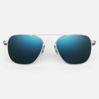 Randolph Engineering Aviator Matte Chrome Sunglasses