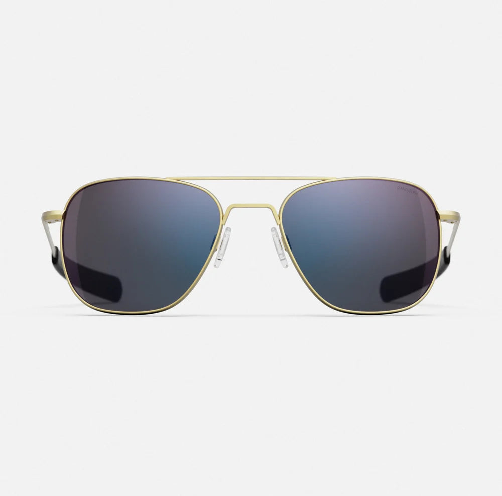 Randolph Engineering Aviator Driveworks 23k Gold Sunglasses