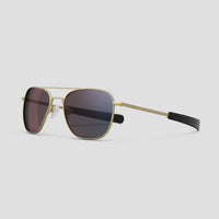 Randolph Engineering Aviator Driveworks 23k Gold Sunglasses