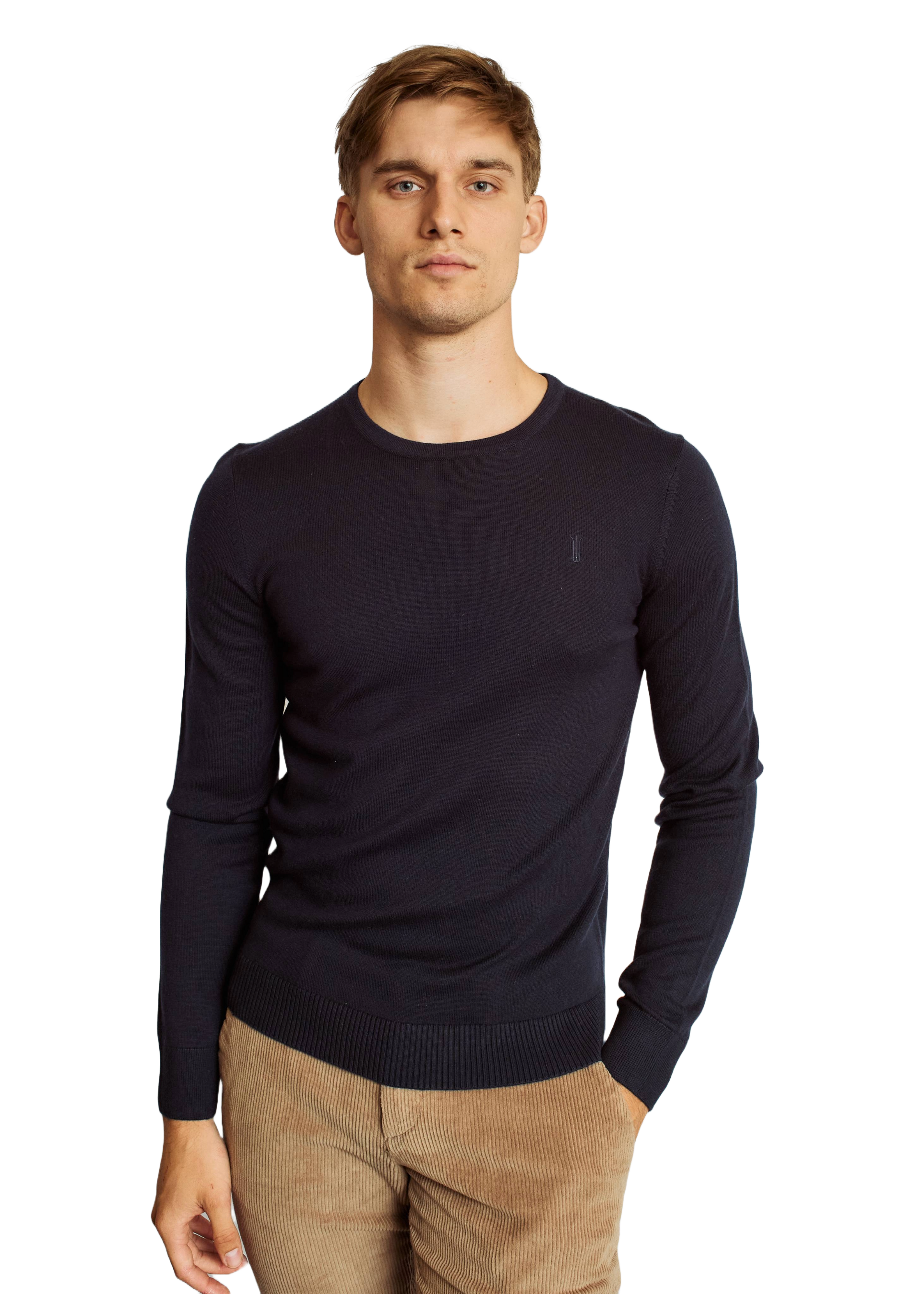 Bruun & Stengade Jupiter Wool Modal Blend Crew Sweater