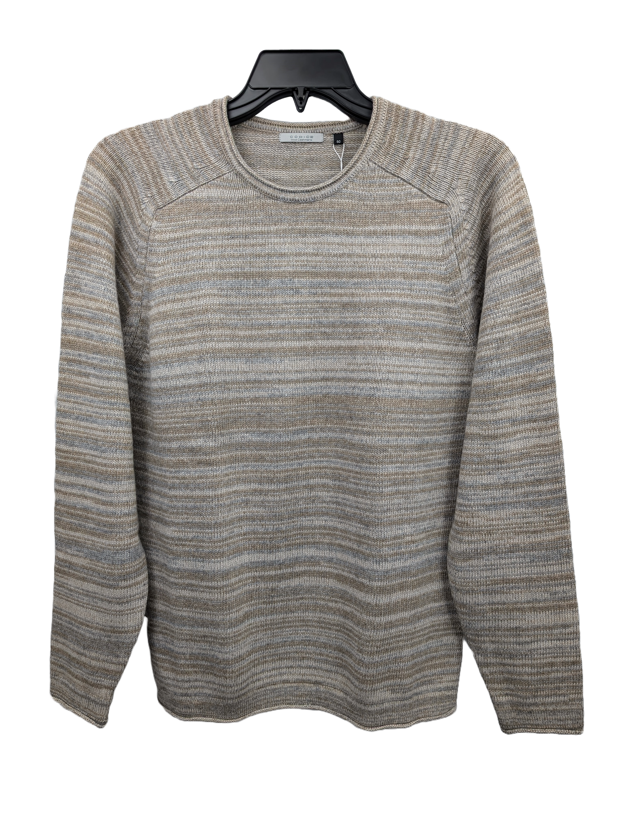 Codice Wool Cashmere Blend Raglan Crew Sweater