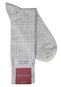 Marcoliani 4724 Mousse of Modal Micro Dots Socks