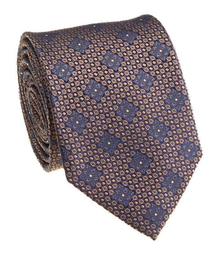 Bocara Woven Foulard Pattern Tie