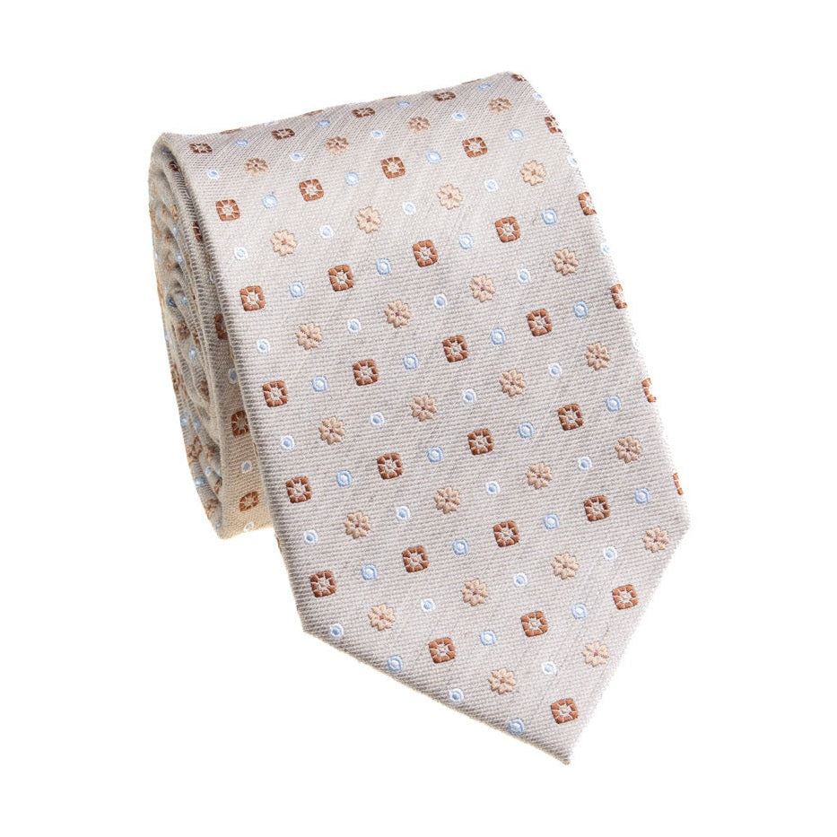 Bocara Woven Foulard Pattern Tie
