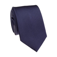 Bocara Slim Ribbed Solid Tie