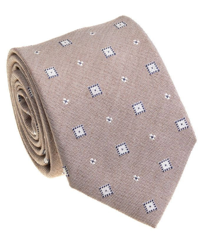 Bocara Woven Foulard Pattern Tie