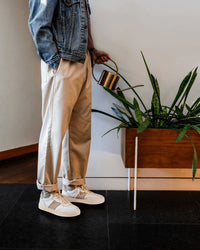 CLAE Davis Leather Court Sneakers