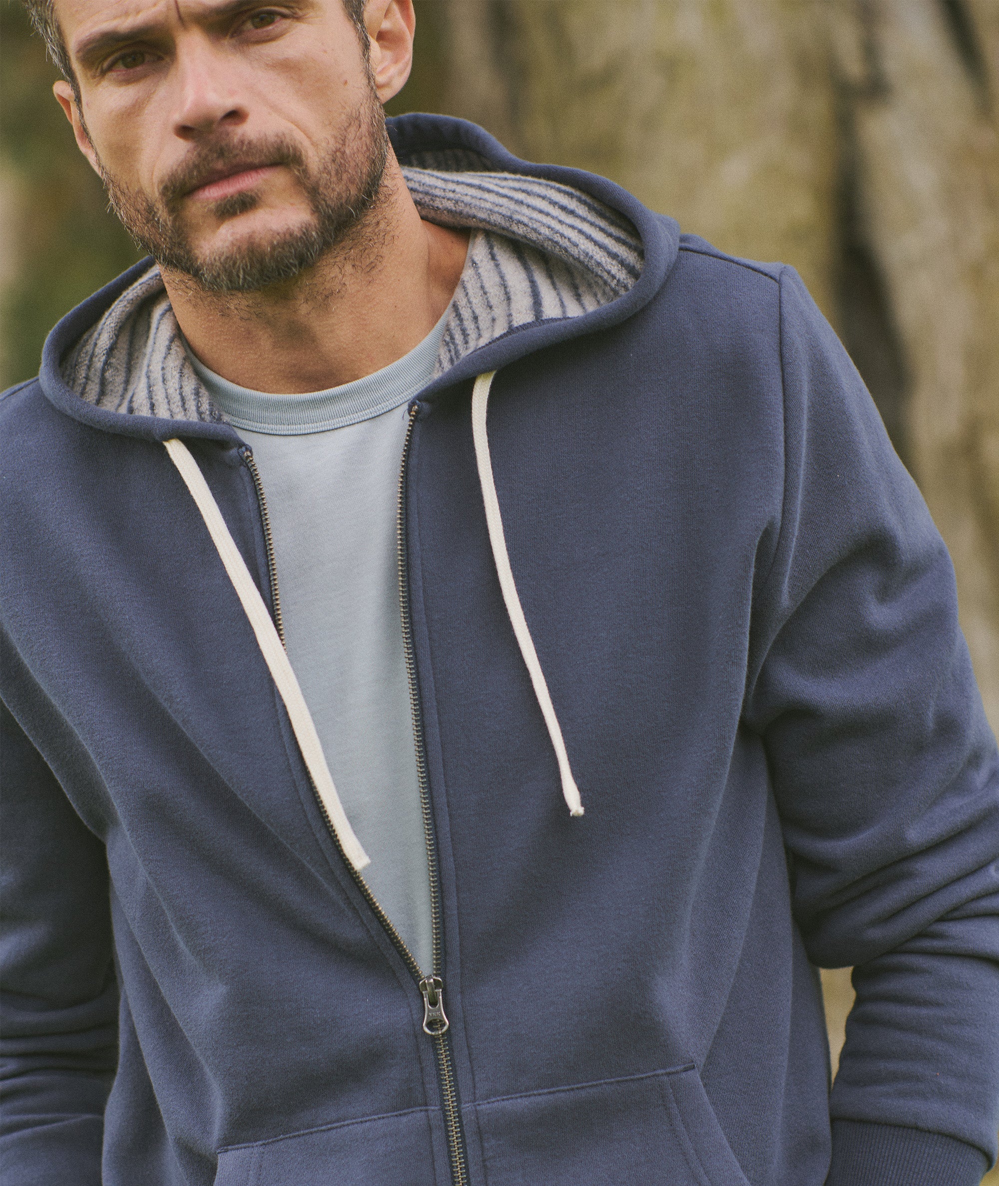 Marine Layer Cloud 9 Fleece Full Zip Hoodie
