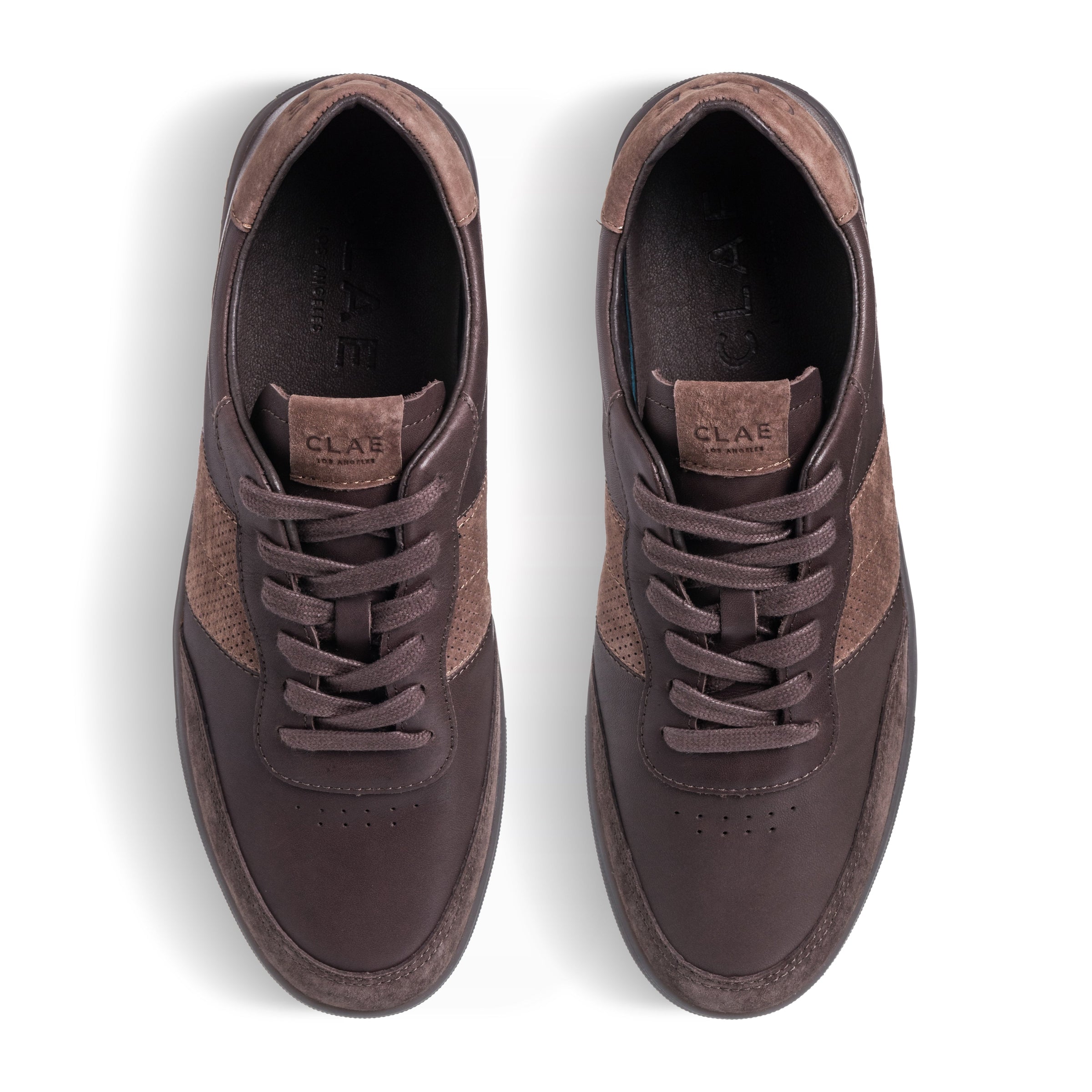 CLAE Davis Leather Court Sneakers