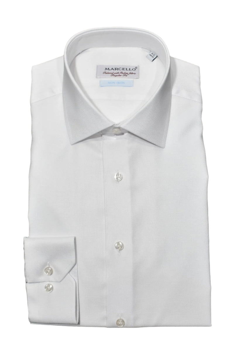 Marcello Fine Piquet Dress Shirt