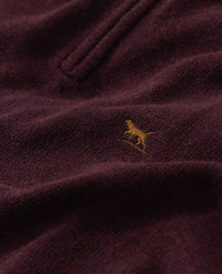Rodd & Gunn Merrick Bay Melange Cotton Quarter Zip Sweater