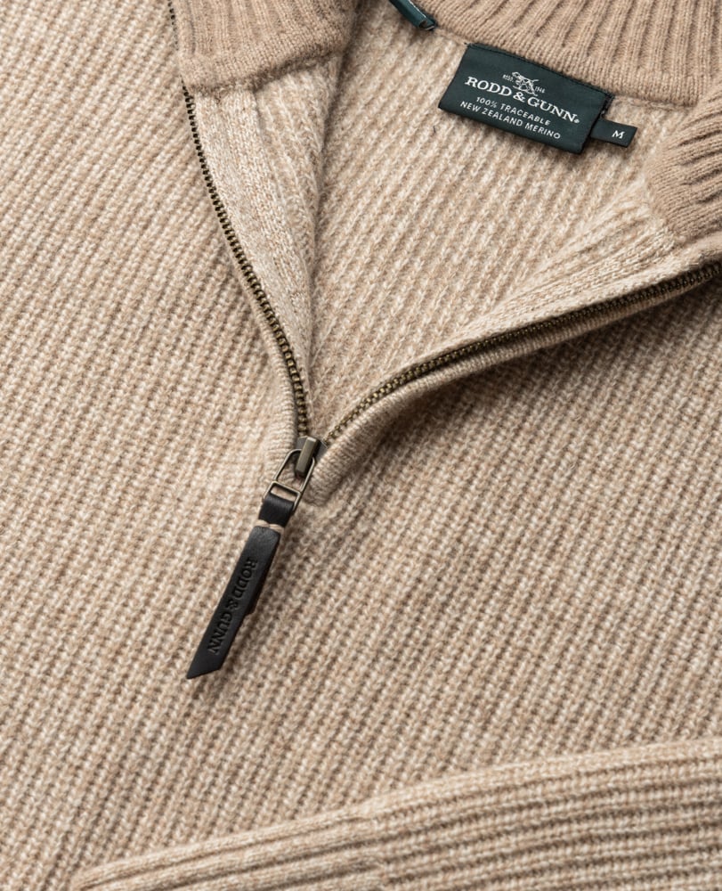 Rodd & Gunn Robbies Road Quarter Zip Sweater